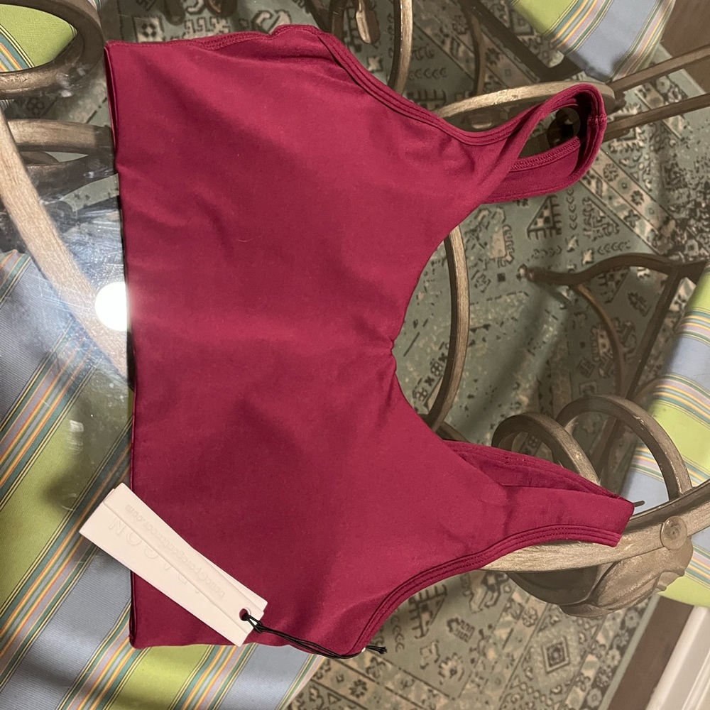 Brand New Paragon Naked Sports Bra- Sangria Size XS